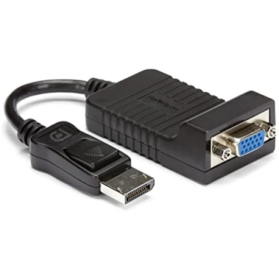 Image de Adaptateur / Convertisseur DisplayPort vers VGA STARTECH DP2VGA Résolution 1920x1200 Verrouillé