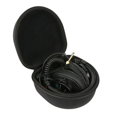 Image de Khanka Voyage Stockage Porter Étui Housse pour Sony MDR 7506 / Casque Studio/pour V55L.AE Arceau DJ