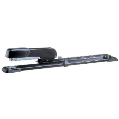 Image de Rapid E15/12 Agrafeuse long Bras en Plastique et Métal Noir 20598000 20 Feuilles