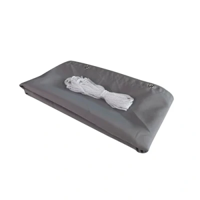 Image de Windhager Pare Vue pour Balcon Malta, Protection visuelle, Contre Le Vent, Balcon, Gris argenté, 5 x 0,9 m