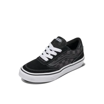 Image de Vans Brooklyn Ls Basket, Checkerboard Black/Asphalt, 32 EU