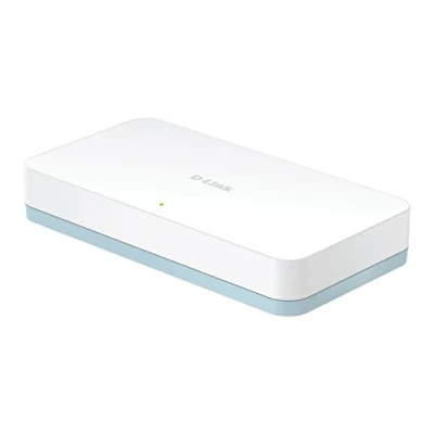 Image de D Link DGS 1008D Switch 8 Ports Gigabit 10/100/1000mbps Idéal Partage de Connexion et Mise en Réseau Small/Home Office