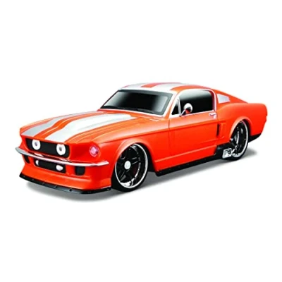 Image de Maisto M81520 Tech R/C 1967 Ford Mustang GT Car Véhicule radiocommandé à l&#039;échelle 1:24, Multiple, Multiples