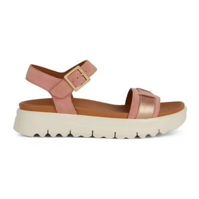Image de Geox Femme D Xand 2.1s A Sandales Claquettes, DK Skin, 41 EU