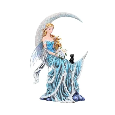 Image de Nemesis Now Wind Moon Nene Thomas Figurine Bleue de 28.5 cm