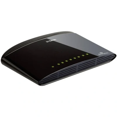 Image de D Link DES 1008D Non géré Fast Ethernet (10/100) Noir Neuf