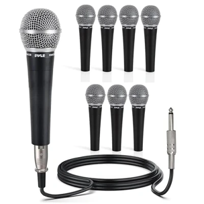 Image de Micro Pyle Microphone dynamique à bobine mobile professionnel de très bonne qualité.