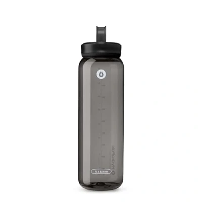 Image de Hydrapak RECON (1L) Gris Bouteille d&#039;eau en plastique 50% recyclée, écologique et sans BPA, bouchon à vis débit régulier, facile transporter