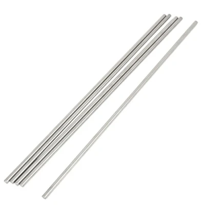 Image de sourcing map 5 pièces Tige acier 3mm x 190mm en inoxydable rondes essieux barres pour RC avion