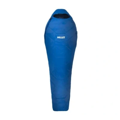 Image de MILLET Sac De Couchage 10C Baikal 750 Unisexe, Bleu, Ouverture zippée à Droite
