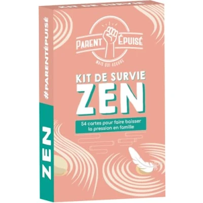 Image de Asmodee Funomenum Parent Epuisé : Kit de Survie Zen Jeux société cartes enfants à partir 4 ans 2 joueurs Version française