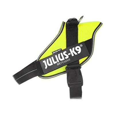 Image de Julius K9, Harnais IDC Powair, Taille: XL / 2, Jaune Fluo