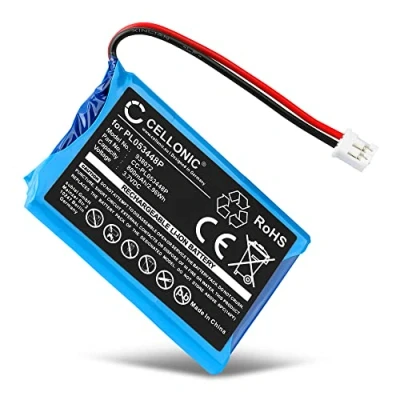 Image de CELLONIC® Batterie PL053448P 800mAh Compatible avec Nolan N86, N85, N43, N43 Air, N COM B1, N103 Reparation Casque Audio Headset sans Fil, accu Rechange Remplacement
