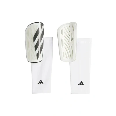 Image de adidas Performance Protègetibias White black silver metallic, Taille: 140 160, metallic