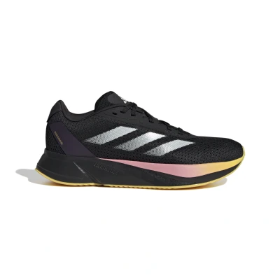 Image de adidas Performance Duramo SL Chaussures de running neutres, Femme, Taille: 36 2/3, Core black/zero metallic/spark Tissu / matière synthétique