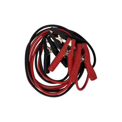Image de Sakura SS3625 Câbles de Démarrage Batterie 200 A, 3 m, Pinces à Code Couleur pour Véhicules Jusqu’à 2,0 L/2 000 cc Lorsque la Est Plat
