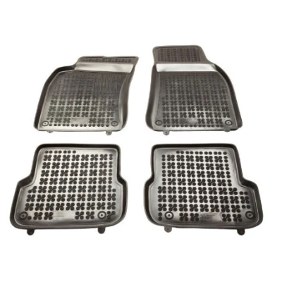 Image de REZAW PLAST 200317 Ensemble de tapis sol Caoutchouc Avant et arrière noir AUDI: A6 C6 Berline,