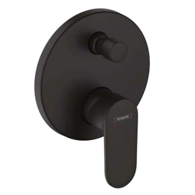 Image de hansgrohe Vernis Blend Set de finition pour mitigeur bain/ douche encastré, noir mat, 71466670