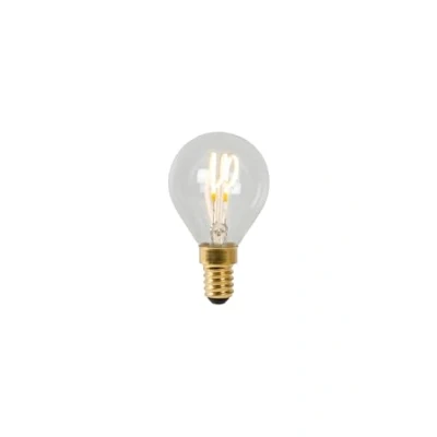 Image de LUCIDE P45 Glühfadenlampe Ø 4,5 cm LED Dim. E14 1x3W 2700K Transparent