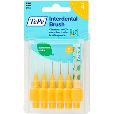 Image de TePe® Original Brossettes Interdentaires Jaune 0,70 mm