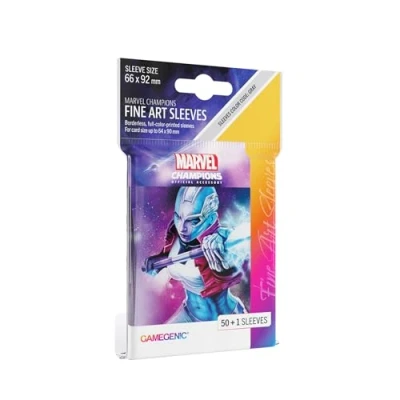 Image de Marvel Champions Sleeves Nebula Multilingue (avec espagnol)