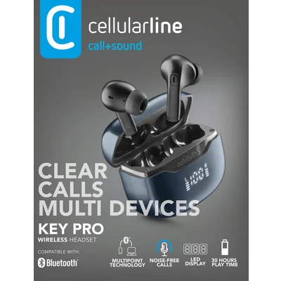 Image de Cellularline 8018080491863 Casque Sans fil Ecouteurs Appels/Musique Bluetooth Noir Neuf