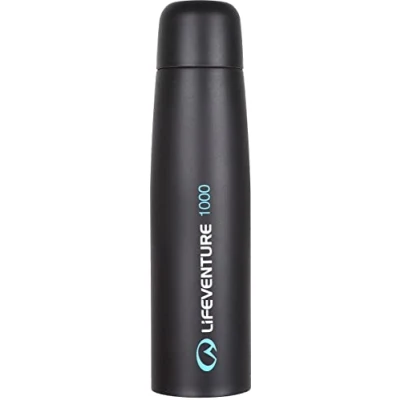 Image de Lifeventure 74525 TiV Vacuum Flask 500 (Dark Grey) Unisex Adult