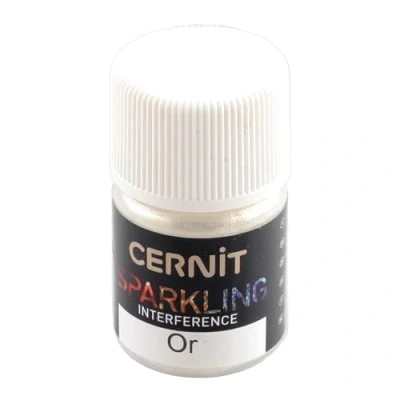 Image de CERNIT CE6110005050C Poudre colorée effet Nacré Or Peut être mélangé Pot 5g