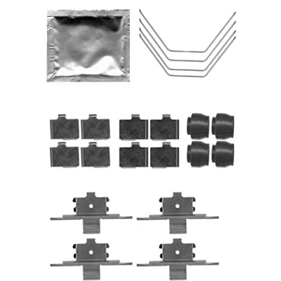 Image de DELPHI LX0521 Kit d&#039;accessoires, plaquette de frein à disque MAZDA: 6 Berline, 3/5 portes, Break, FORD: MONDEO 4 Turnier