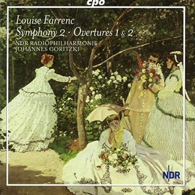 Image de Louise Farrenc : Symphony No. 2, Overtures Nos. 1 &amp; 2