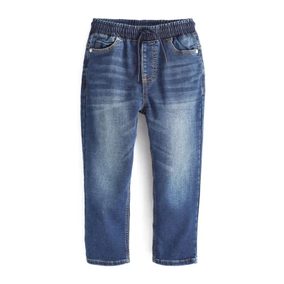 Image de NEXT Jean Ample Stretch à Taille élastique Bleu Indigo 12 Ans
