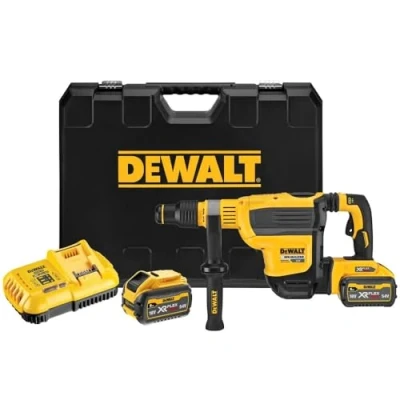Image de DEWALT DCH614X2 QW Martillo Electroneumático sin escobillas XR FLEXVOLT 54V SDS Max 6kg 45mm 10,5J,2 baterías y maletín