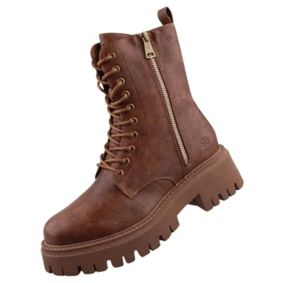 Image de Dockers by Gerli Femme Bottine, Brown 51dy201 610300, 41 EU