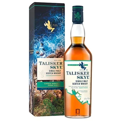 Image de Whisky Single Malt Talisker Skye Sous Étui Ecosse, 45.8% vol. 70 cl