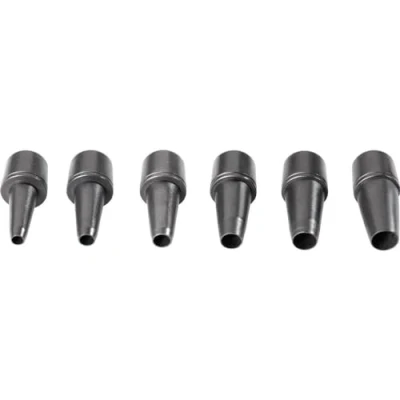 Image de Jeu d&#039;étampe à poinçonner 6 pièces Taille de découpe : Ø 2/2,5/3/3,5/4/4,5 mm Noir