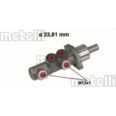 Image de METELLI 05 0367 Maître Cylindre 23,81 Aluminium AUDI: A6 C4 Berline, Avant