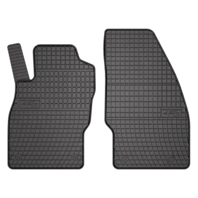 Image de FROGUM 542988P Ensemble de tapis sol Caoutchouc avant 2 noir Sur mesure OPEL: Corsa D 3/5 portes, E portes