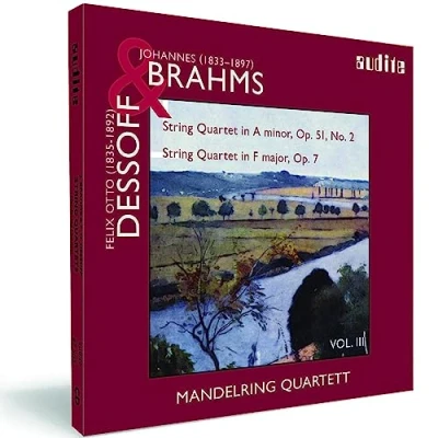 Image de CD QUATUOR MANDELRING Brahms/Dessoff:Quatuors à cordes 97505 Audite 2007 Japon Classique Occasion