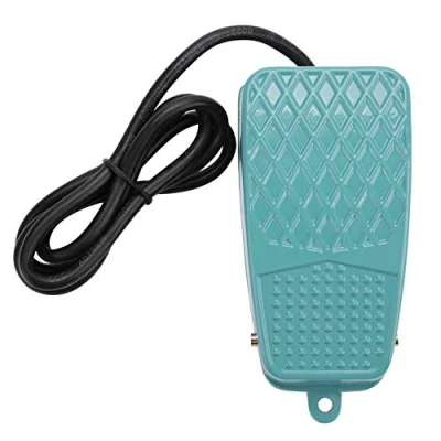 Image de commutateur de pied industriel TFS 2 antidérapant en alliage aluminium électrique réinitialiser le pédale commande puissance à actionné contrôleur AC 250V 10A SPDT