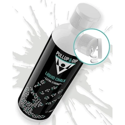 Image de PULLUP &amp; DIP Magnésie Liquide, Liquid Chalk pour Une Adhérence Parfaite Calisthenics, l&#039;escalade, Gymnastique, Musculation Magnesia (1 x 200 ML)