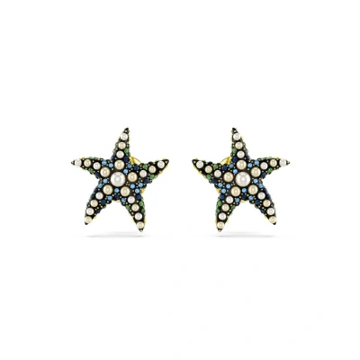 Image de Swarovski Idyllia Starfish Small Boucles d&#039;oreilles, Femme, Taille: One Size, Multi colored