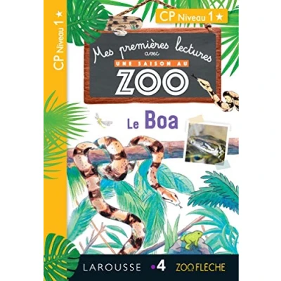 Image de 1ères lectures UNE SAISON AU ZOO Le boa Livre d’occasion Bon