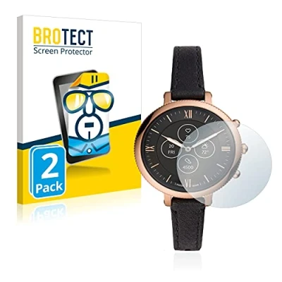 Image de brotect Protection Ecran pour Fossil Monroe Hybrid HR (2 Pièces) Film Ultra Clair