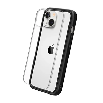 Image de RhinoShield Coque Compatible avec [iPhone 14] Mod NX Protection Fine Personnalisable Technologie d&#039;absorption des Chocs [sans BPA] Noir