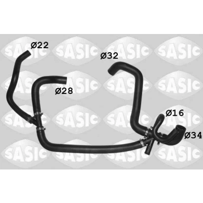 Image de SASIC Durite De Refroidissement gauche inférieur 3406509 FORD: Transit Mk6 Minibus, Camion plate forme/Châssis, Van