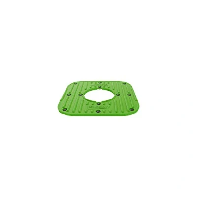 Image de Polisport 8985900004 Couvercle supérieur en Caoutchouc antidérapant de Remplacement avec Clips Fixation pour Le chevalet Plastique Conception Couleur Vert