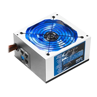 Image de Mars Gaming MPIIZE750 Alimentation pour PC, 750W, 12V, PFC, LED bleue