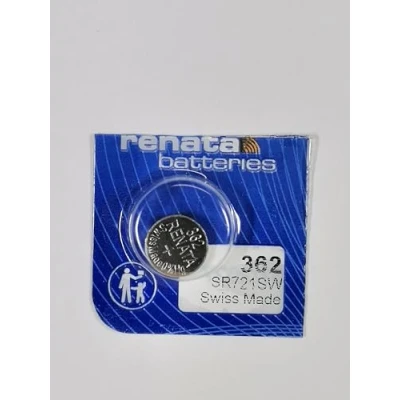 Image de Renata Batterie 362 SR721SW Pile bouton 1,55 V Argenté fabriquée en Suisse