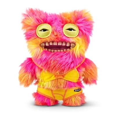 Image de Fuggler Vacay Vibes de ZURU, Funny Ugly Monster, Peluche, à Collectionner, Jouet (Mr Buttons)