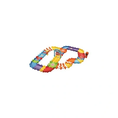 Image de VTech Tut Bolides, Super Pack Multipistes Twist, pour Circuit Voitures, Extensions des Univers de Jeu, 3 Zones Magiques, Cadeau Enfant 1 An à 5 Ans Contenu en Français
